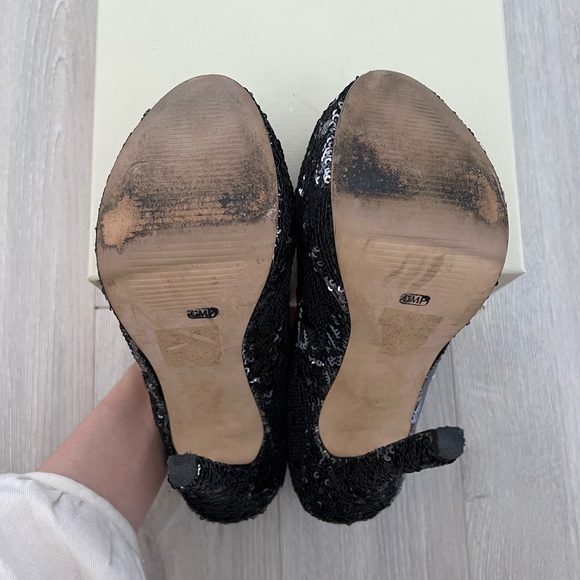 Steve Madden Sequin Platform Pumps - Picture 6 of 6